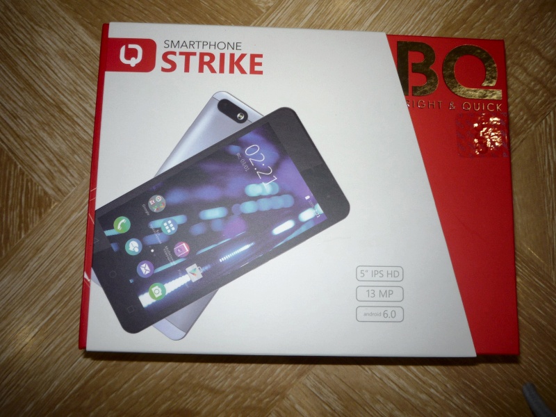 Обзор на Смартфон BQ BQS-5020 Strike Black - изображение 1