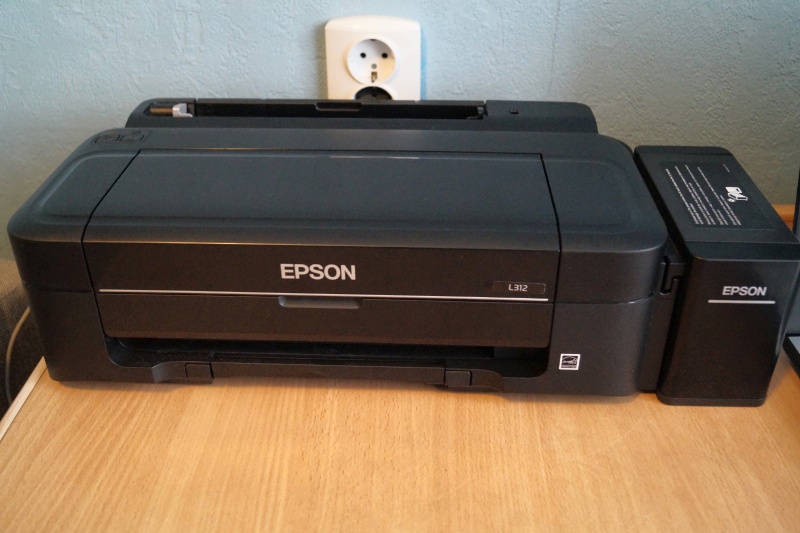 Как заменить памперс на принтере epson l312