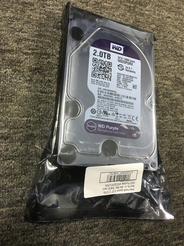 Disque dur Western Digital Purple 10 TB interne 3.5 WD102PURX-78