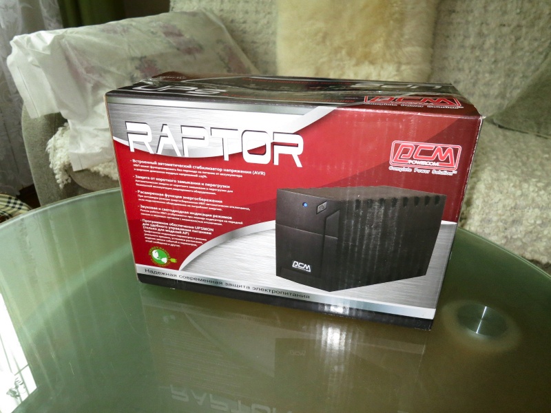 Powercom raptor rpt 1000a euro