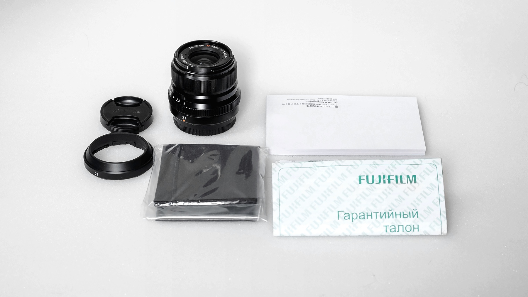 Обзор от покупателя на Объектив FUJIFILM XF23mm F2.0 R WR black