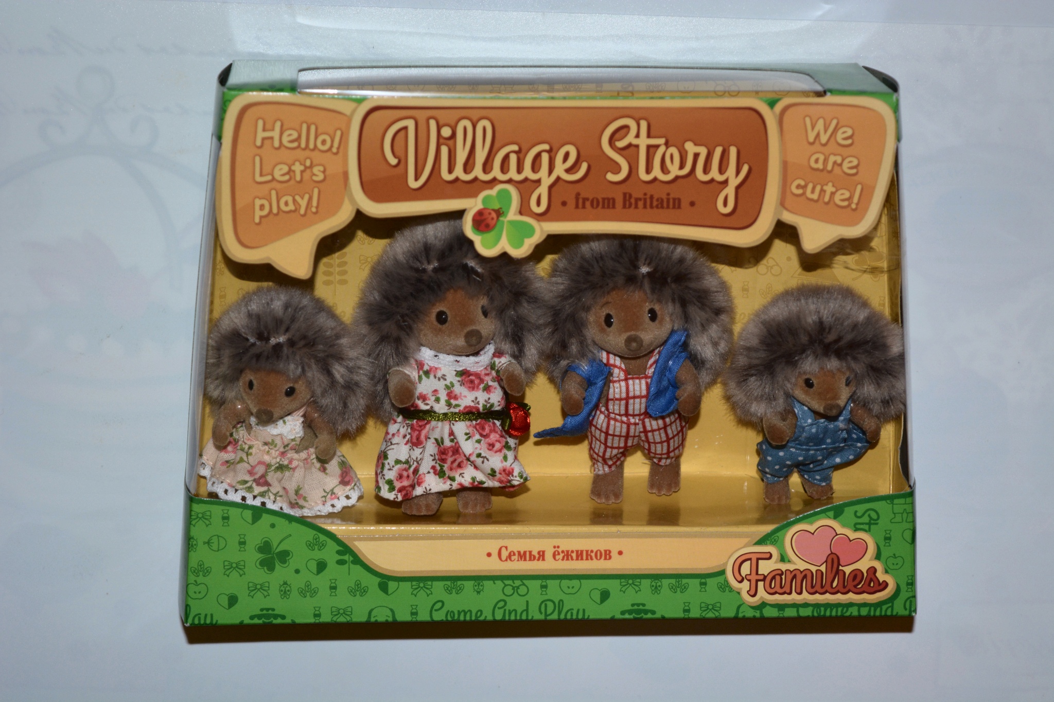 Обзор от покупателя на Игровой набор Village Story Семья ежиков —  интернет-магазин ОНЛАЙН ТРЕЙД.РУ