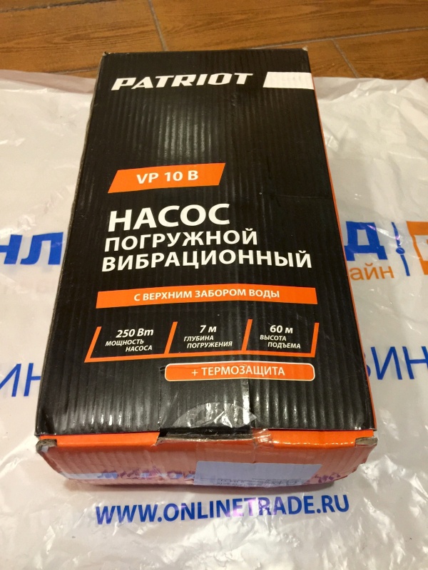 ����� ������������ PATRIOT VP-10�