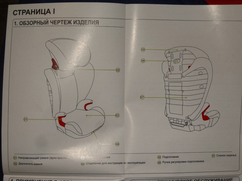 Детское кресло britax romer инструкция