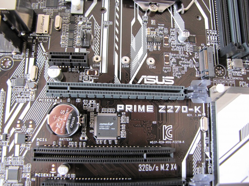 Asus prime z270 k обзор