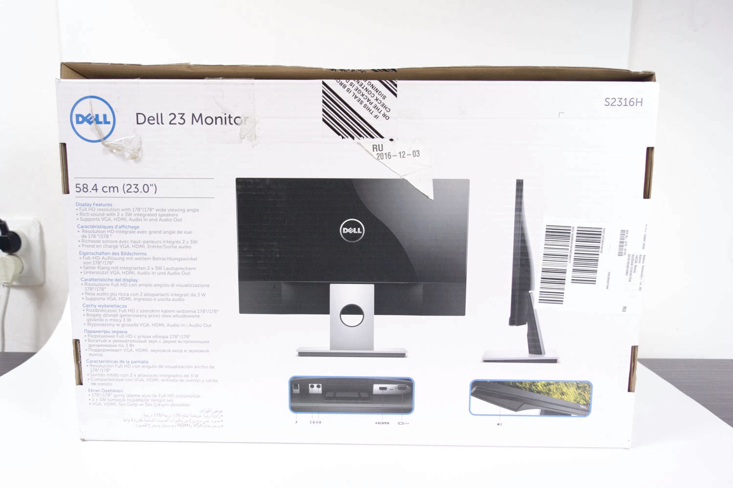 Обзор от покупателя на Монитор Dell S2316H, 23