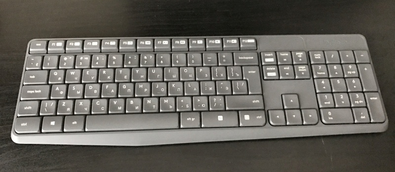Обзор на Комплект клавиатура и мышь Logitech MK235 Wireless Desktop GREY (920-007948) - изображение 5