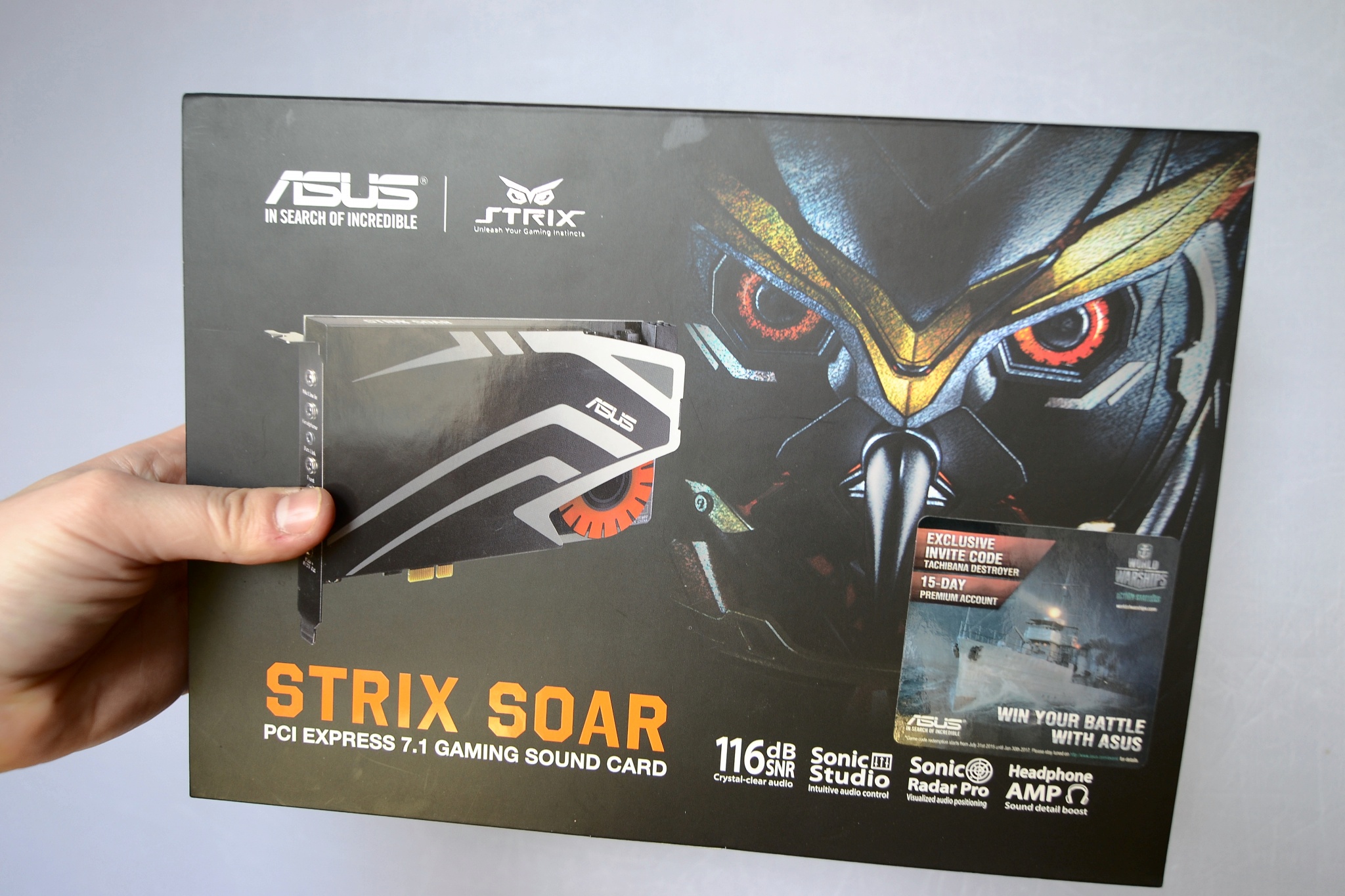 Звуковая карта asus strix soar обзор