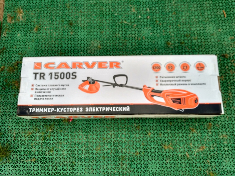 Обзор на Триммер электрический Carver TR 1500S - изображение 1