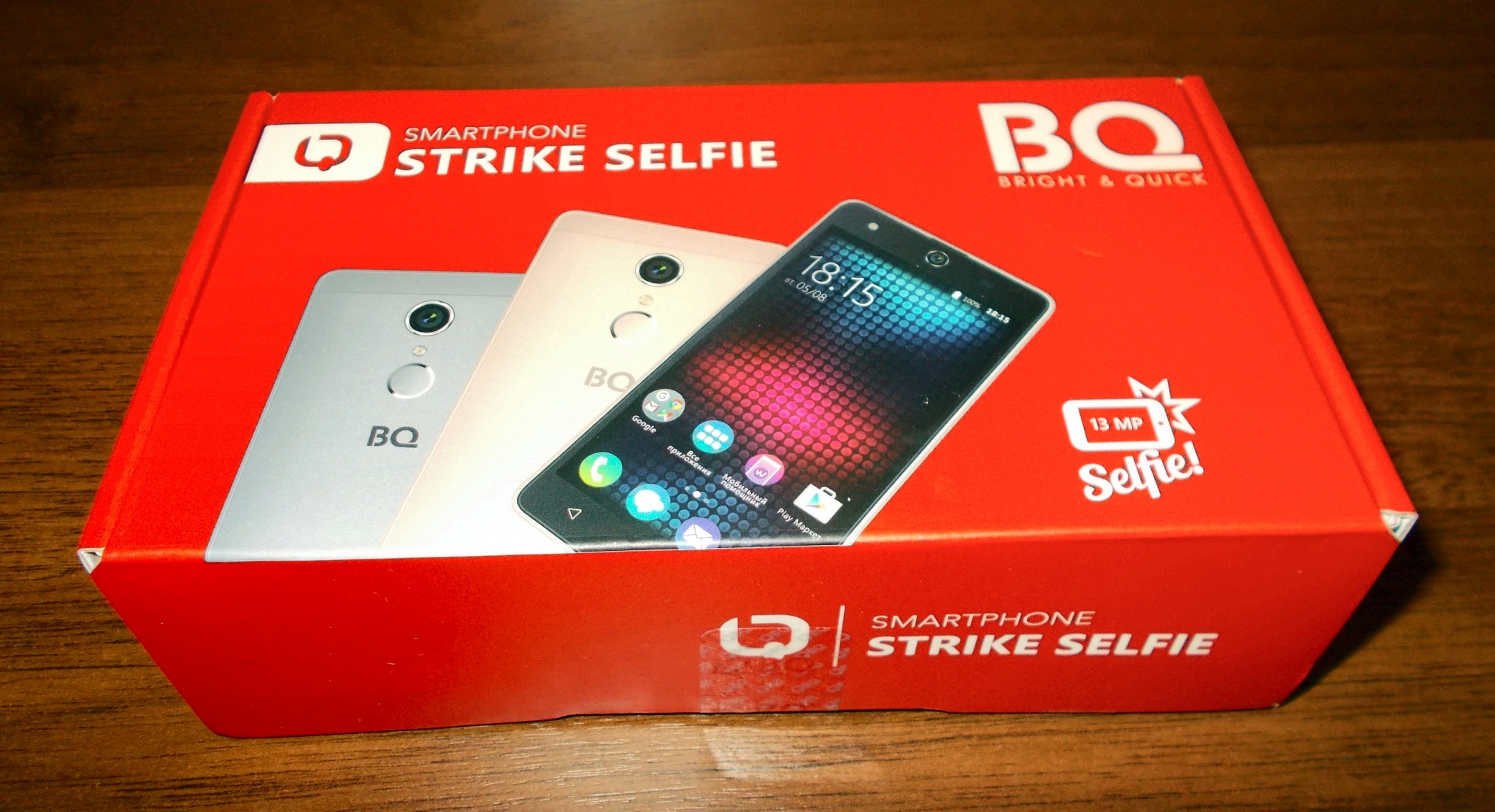Купить Смартфон BQ Strike Selfie по доступной цене, высокое качество