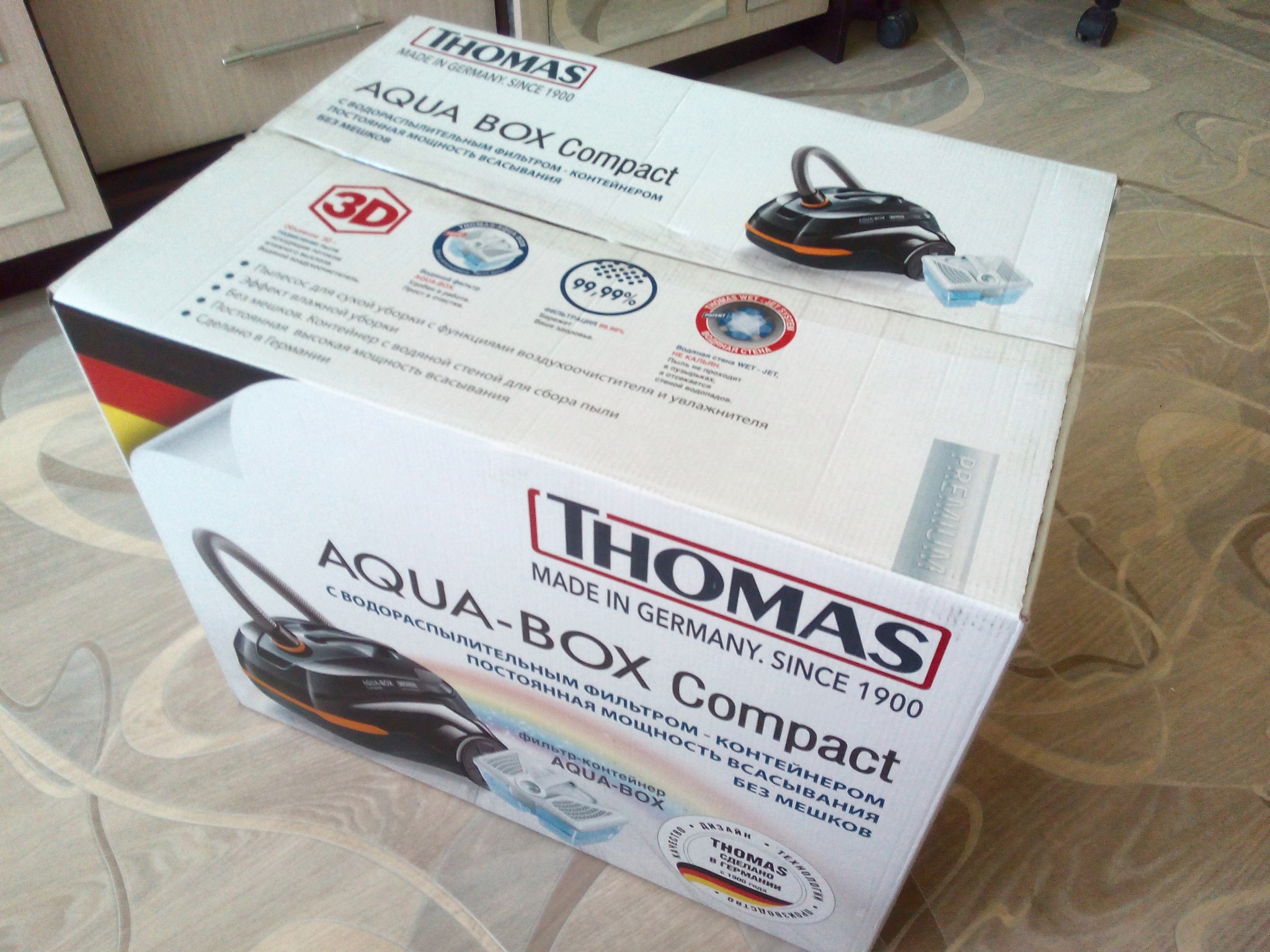 Обзор пылесоса Thomas Aqua-Box: компактный, но беспощадный к пыли и аллергенам