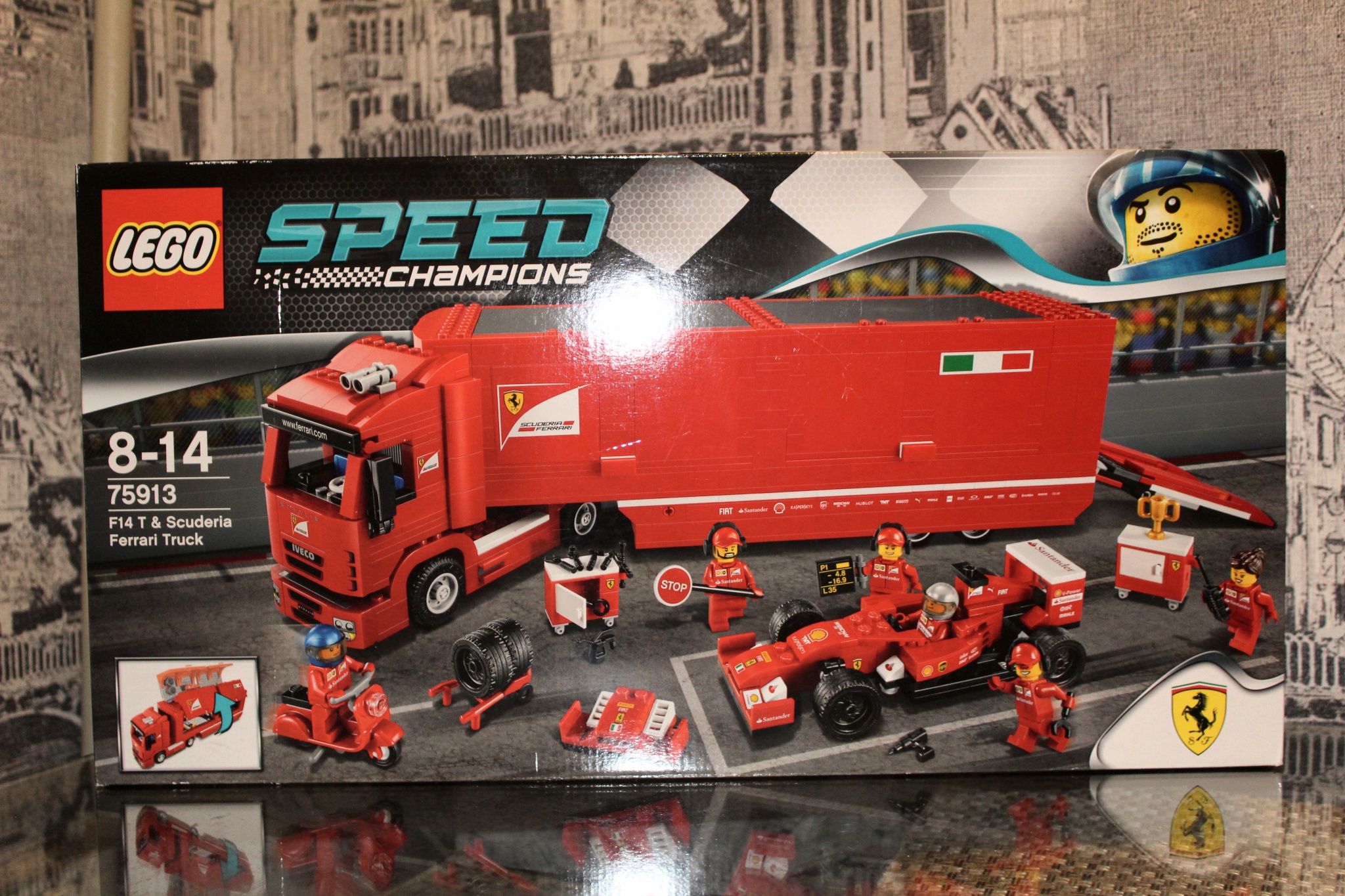 Обзор от покупателя на Конструктор LEGO® Speed Champions 75913 F14 T и  Scuderia Ferrari — интернет-магазин ОНЛАЙН ТРЕЙД.РУ