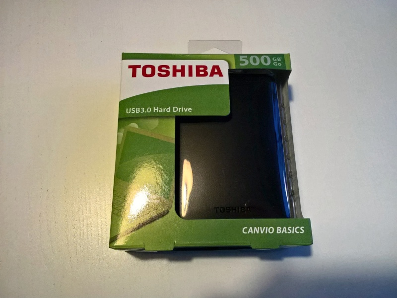 Обзор внешний жесткий диск toshiba