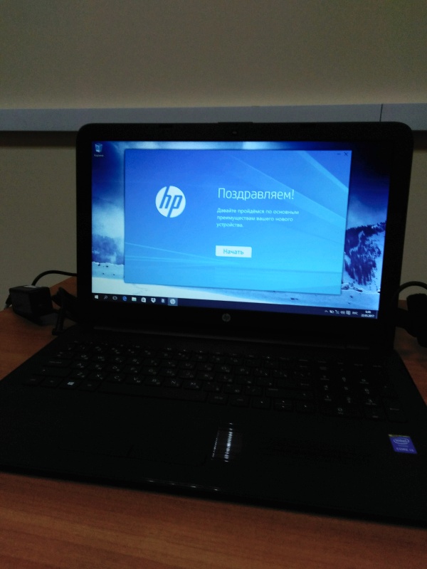 Обзор на Ноутбук HP 15-ay095ur i3 5005U/4Gb/500Gb/HD 5500/15.6" HD/noODD/Win10/Black - изображение 13