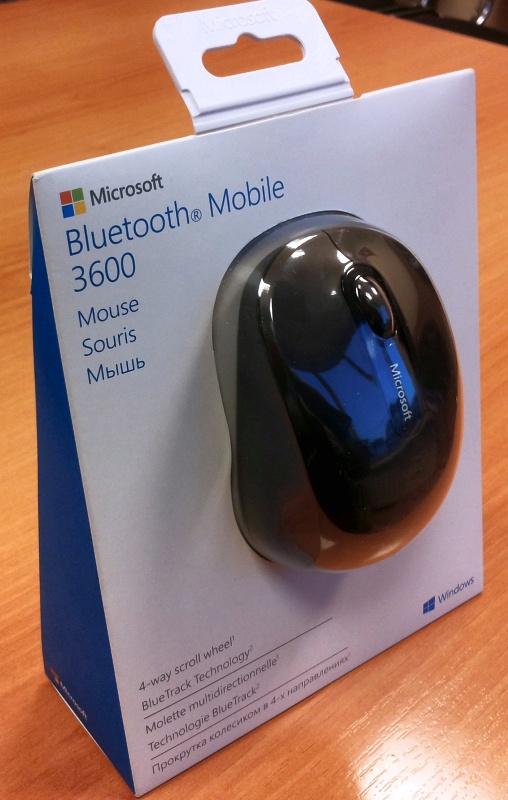 Microsoft bluetooth mobile mouse 3600 windows 7 как подключить