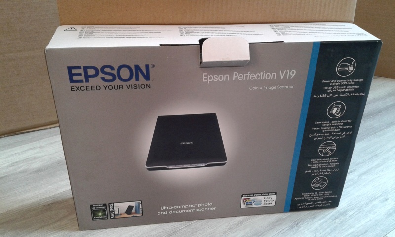 Сканер epson perfection v19 обзор