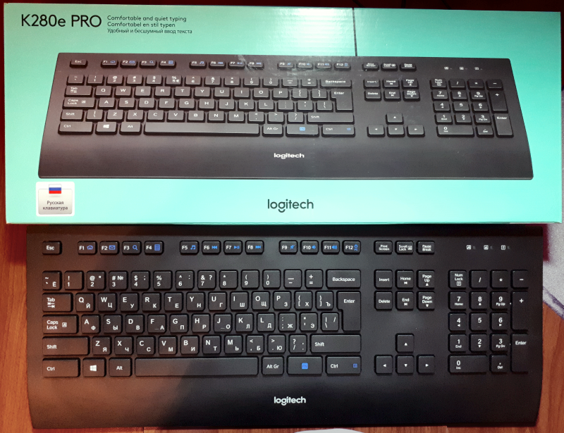 Обзор от покупателя на Клавиатура Logitech Keyboard K280E USB Retail