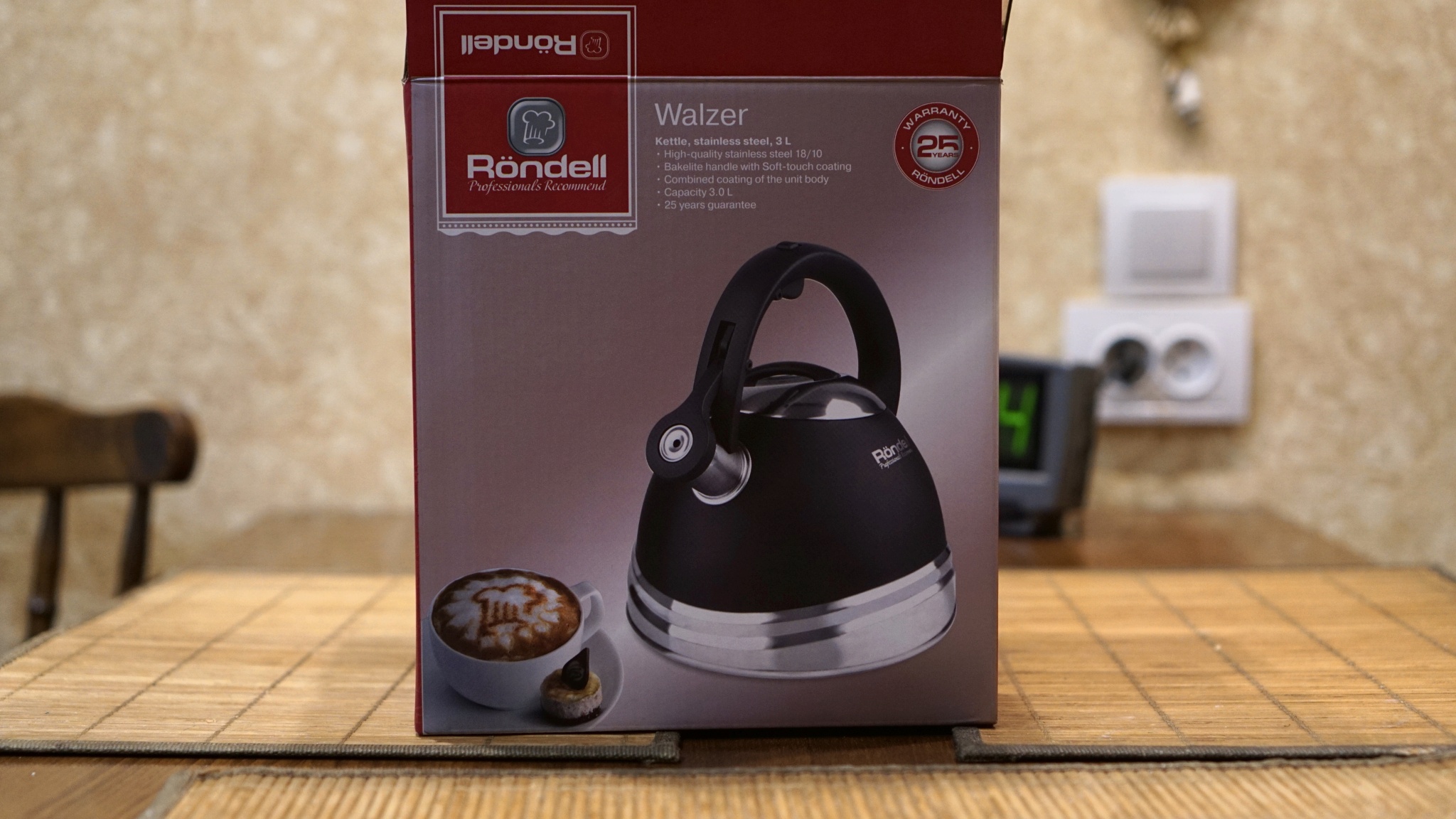 Обзор от покупателя на Чайник Rondell Walzer RDS-419, 3 л — интернет ...