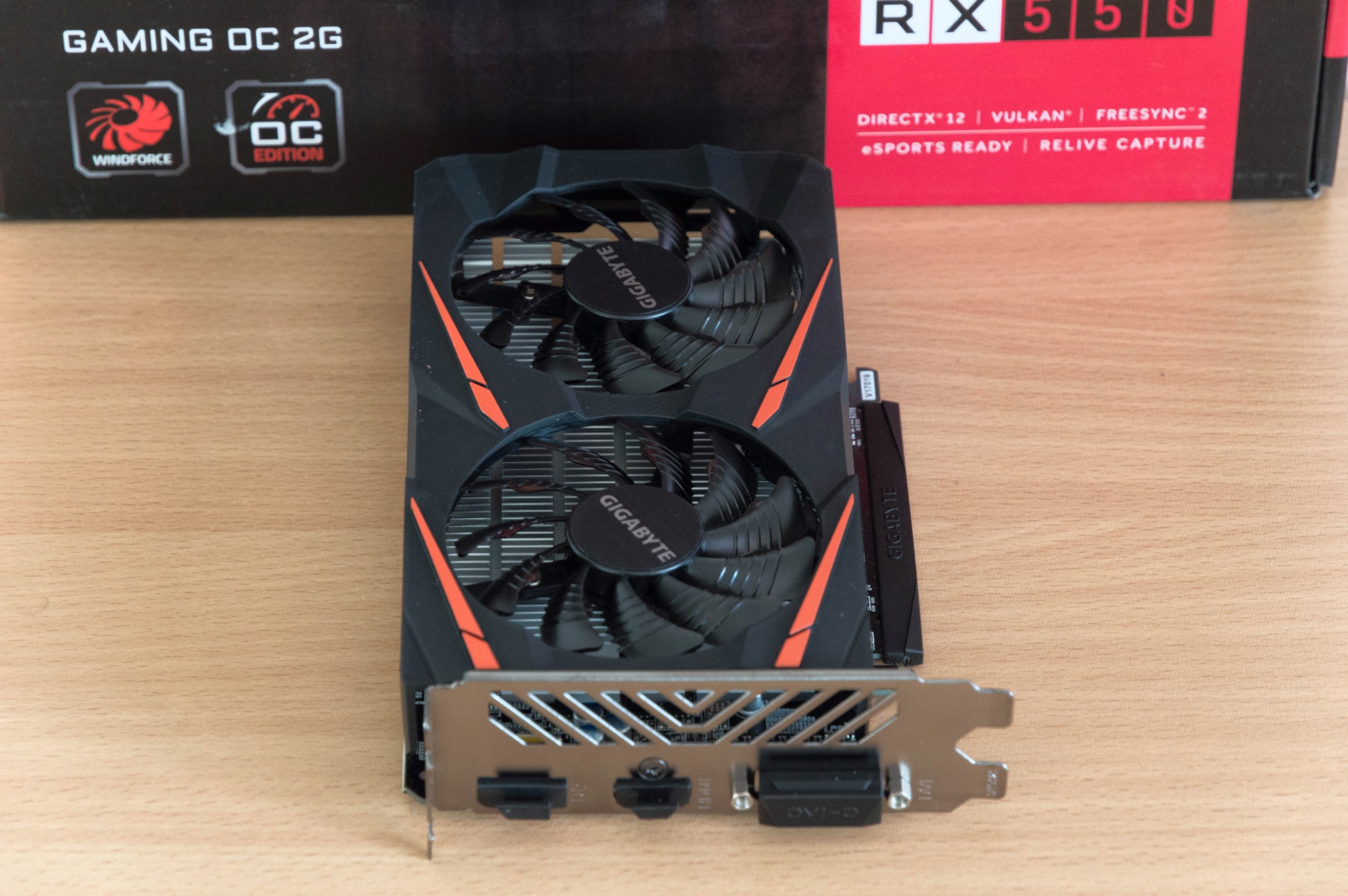 Обзор от покупателя на Видеокарта GIGABYTE Radeon RX 550 2G —  интернет-магазин ОНЛАЙН ТРЕЙД.РУ