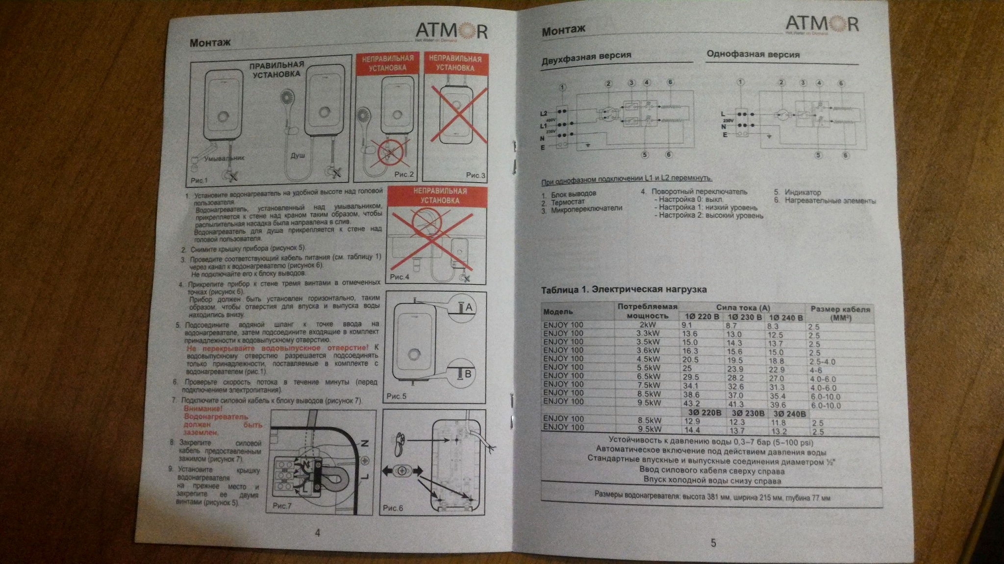 Схема combi 100