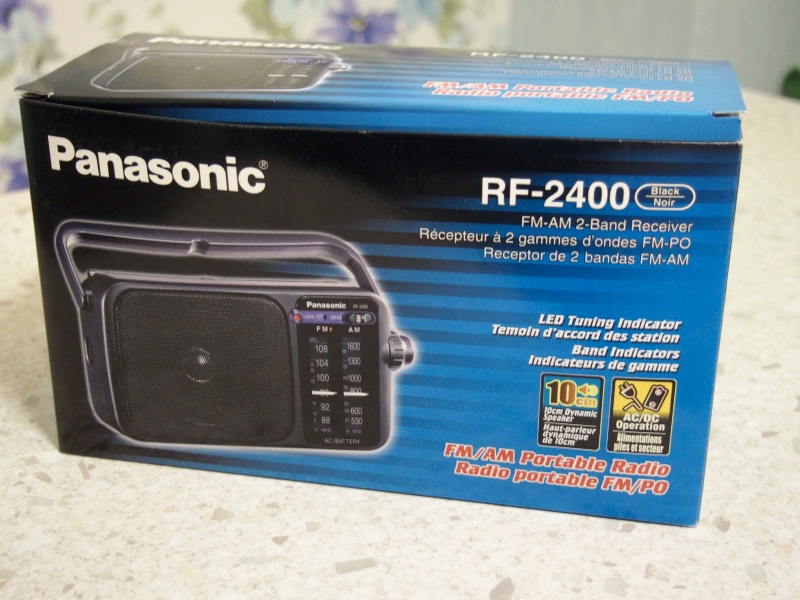 Радиоприемник PANASONIC RF-2400DEE-K — купить в интернет-магазине ...