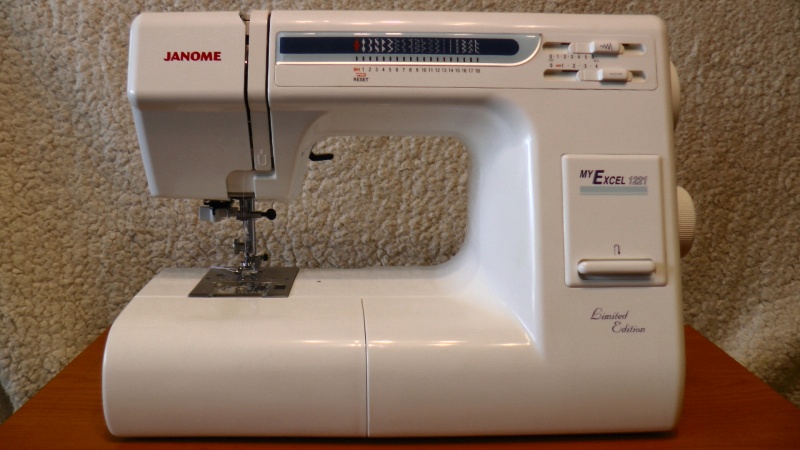 Janome my excel 1221 виды строчек