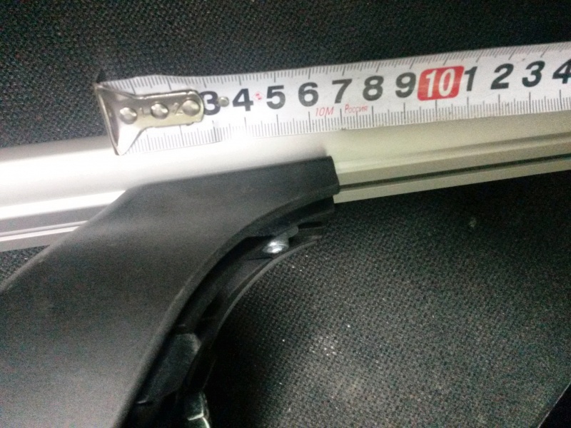 Обзор на Багажник LUX 699369 с аэродинамическими дугами 1,2м для Chevrolet Cruze - изображение 8