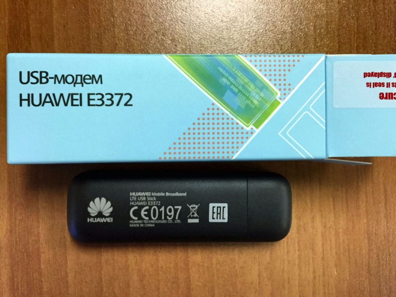 Обзор на Модем Huawei E3372-153 4G USB внешний Black - изображение 1