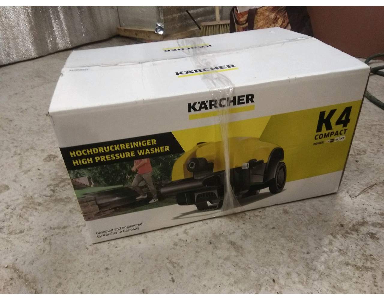 Обзор от покупателя на Мойка высокого давления KARCHER K 4 Compact  (1.637-310.0) — интернет-магазин ОНЛАЙН ТРЕЙД.РУ