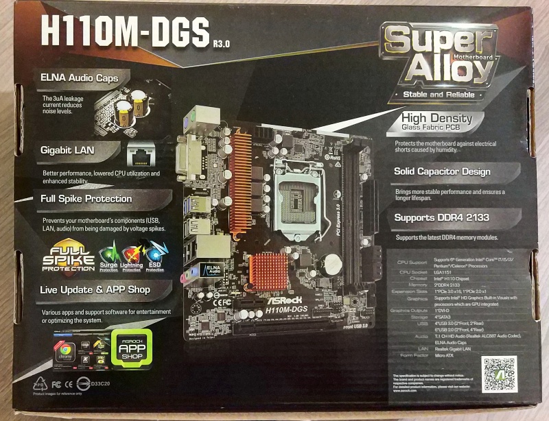 Схема подключения asrock h110m dgs