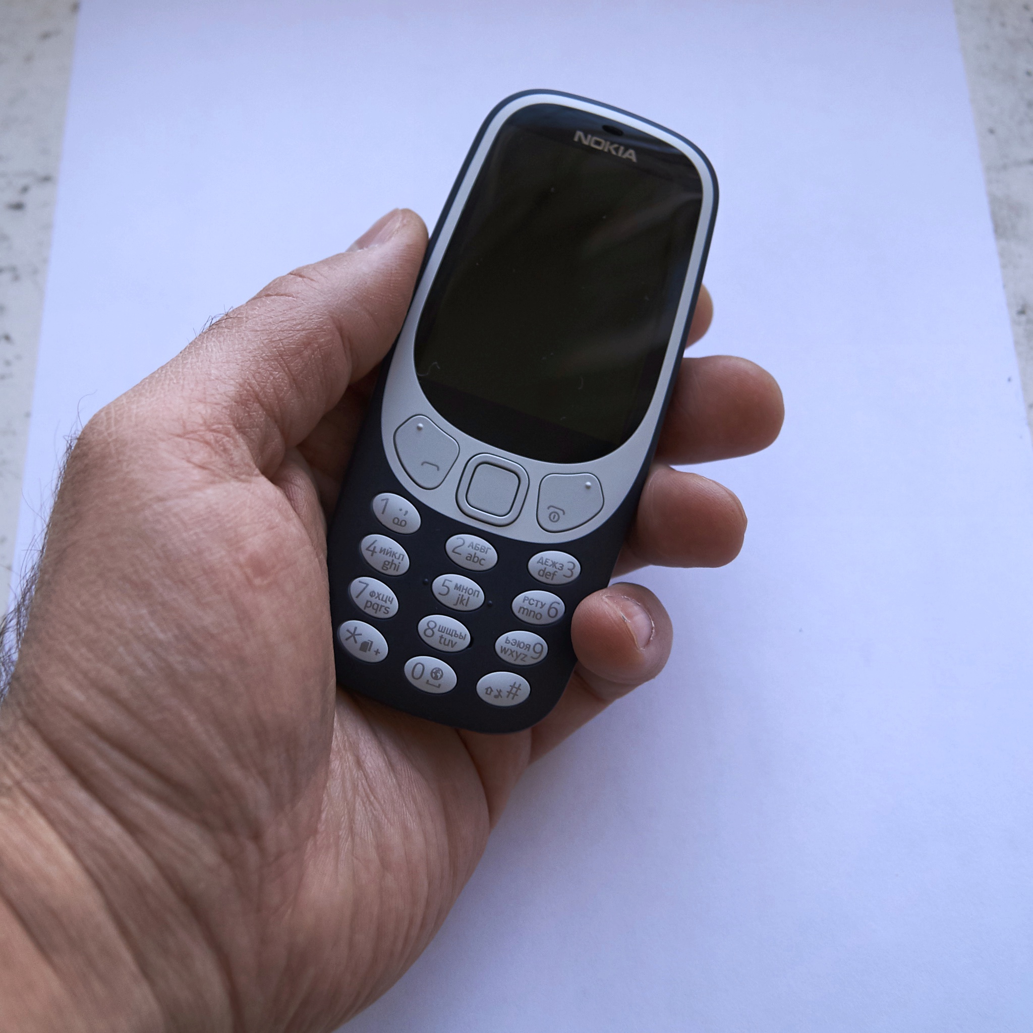 Обзор от покупателя на Мобильный телефон Nokia 3310 Dual sim Темно-синий —  интернет-магазин ОНЛАЙН ТРЕЙД.РУ