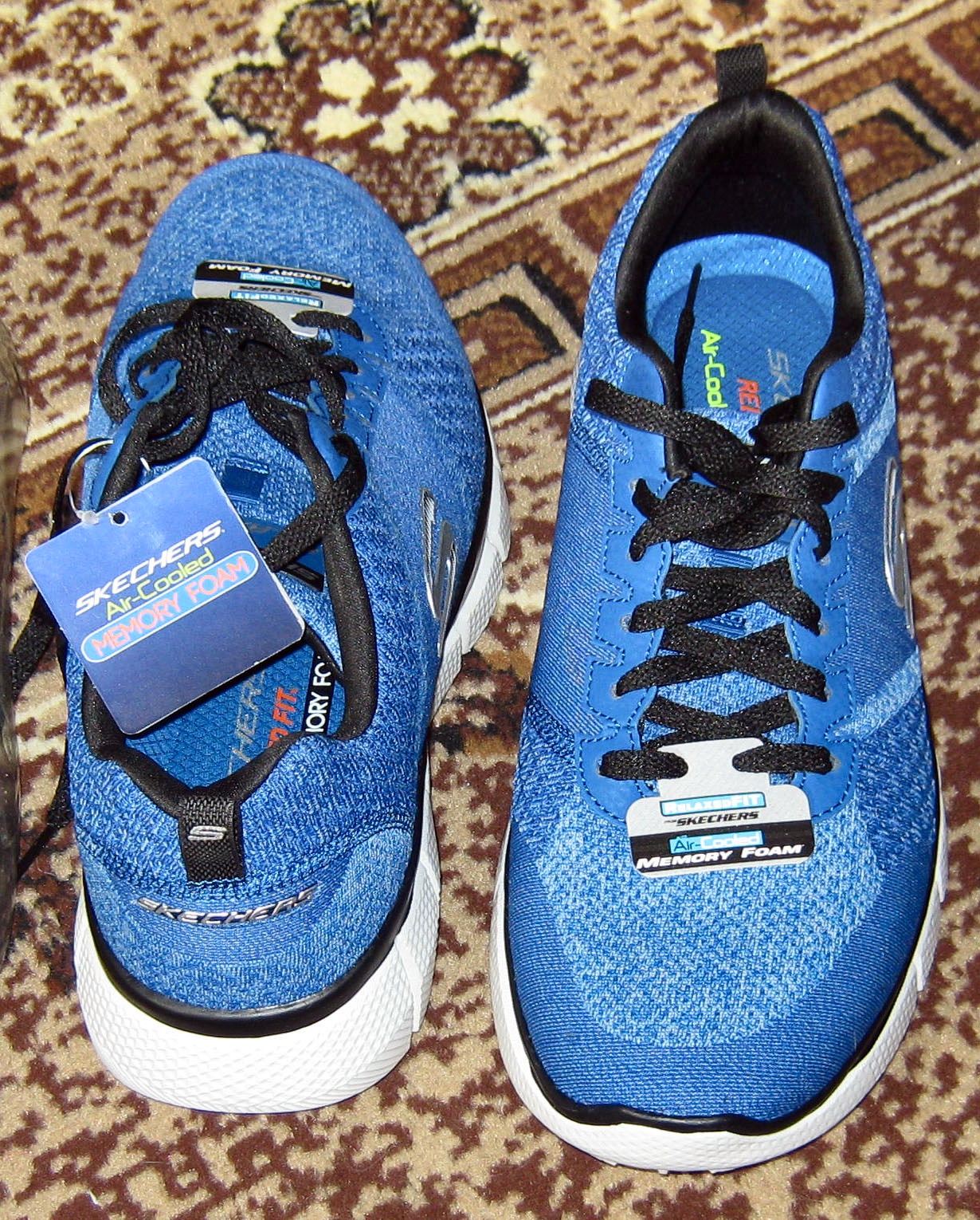 Обзор покупателя на Кроссовки Skechers 51530-BLBK мужские, цвет синий, размер — интернет-магазин ОНЛАЙН ТРЕЙД.РУ