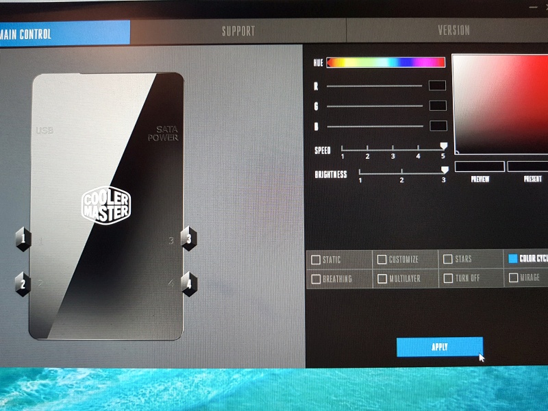 Обзор на Контроллер для вентиляторов Cooler Master MFP RGB Controller MFY-RCSN-NNUDK-R1 - изображение 14