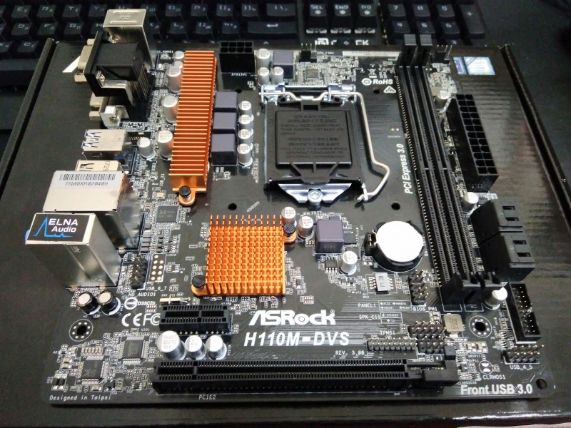 Обзор на Материнская плата ASRock H110M-DVS R3.0 (LGA1151, microATX) - изображение 7