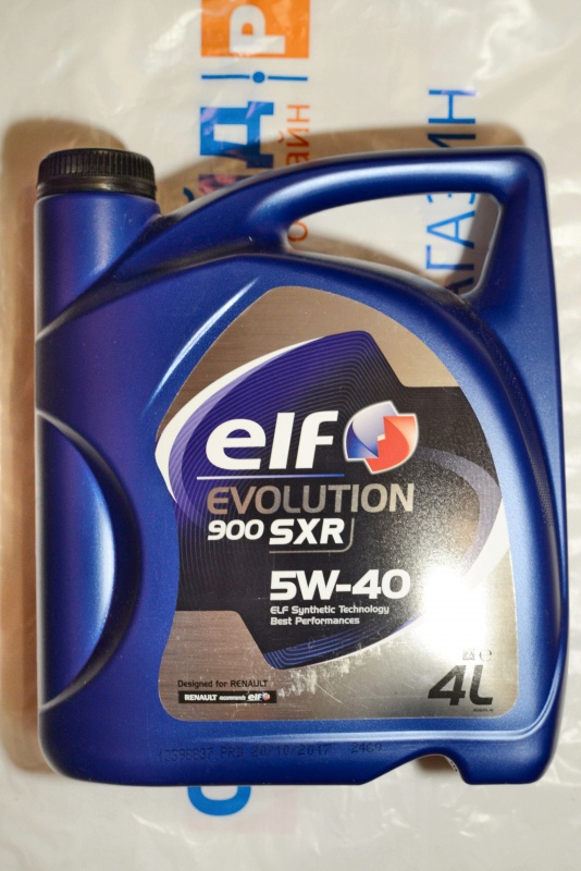 Обзор от покупателя на Моторное масло ELF Evolution 900 SXR 5W-40 .