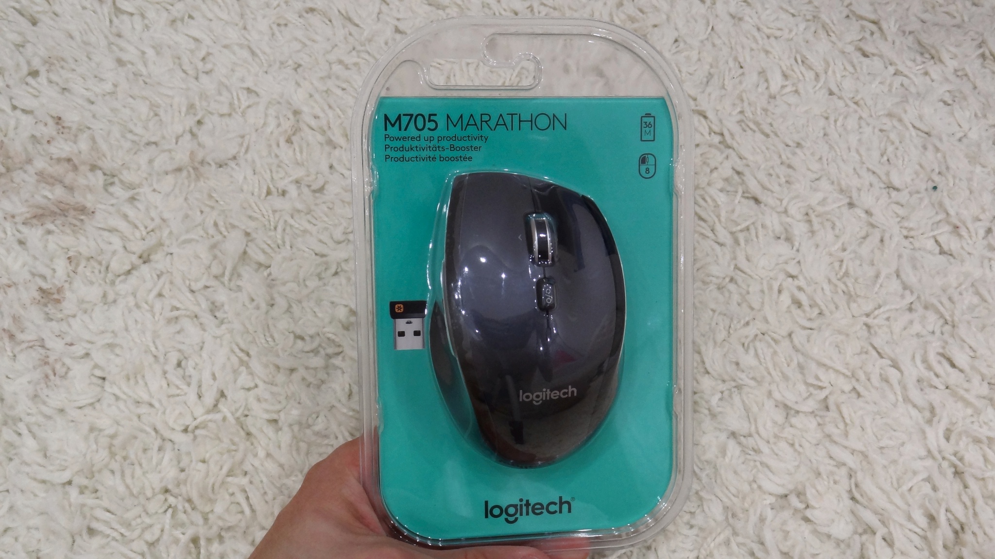 ledsage uanset Mania Обзор от покупателя на Мышь Logitech Marathon Mouse M705 (910-001949) —  интернет-магазин ОНЛАЙН ТРЕЙД.РУ