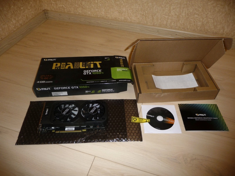 Palit 1050 ti dual обзор