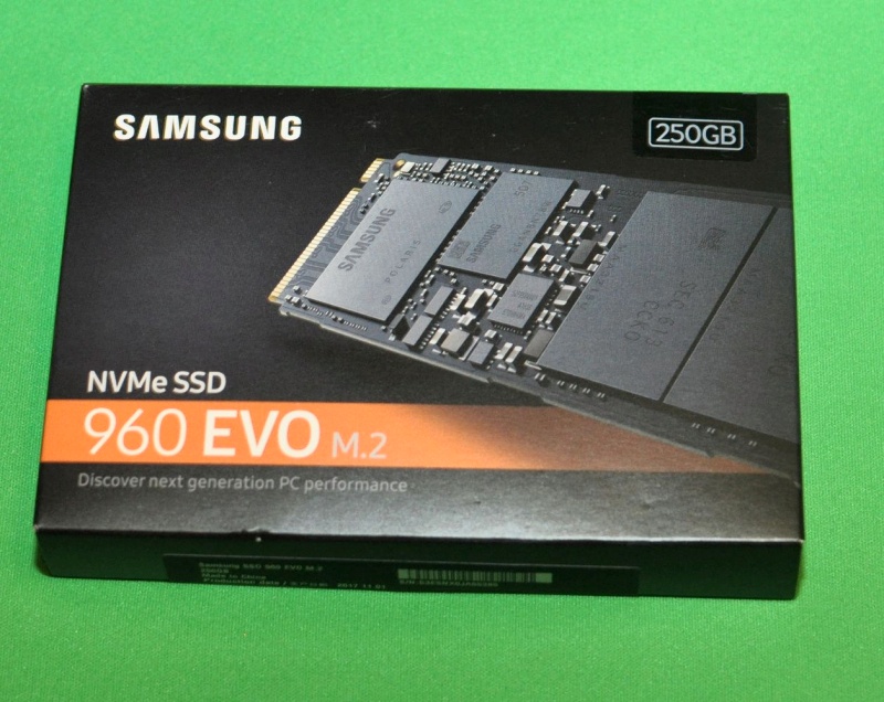 Обзор на SSD диск SAMSUNG M.2 960 EVO 250 Гб M.2 PCI-E TLC MZ-V6E250BW - изображение 2