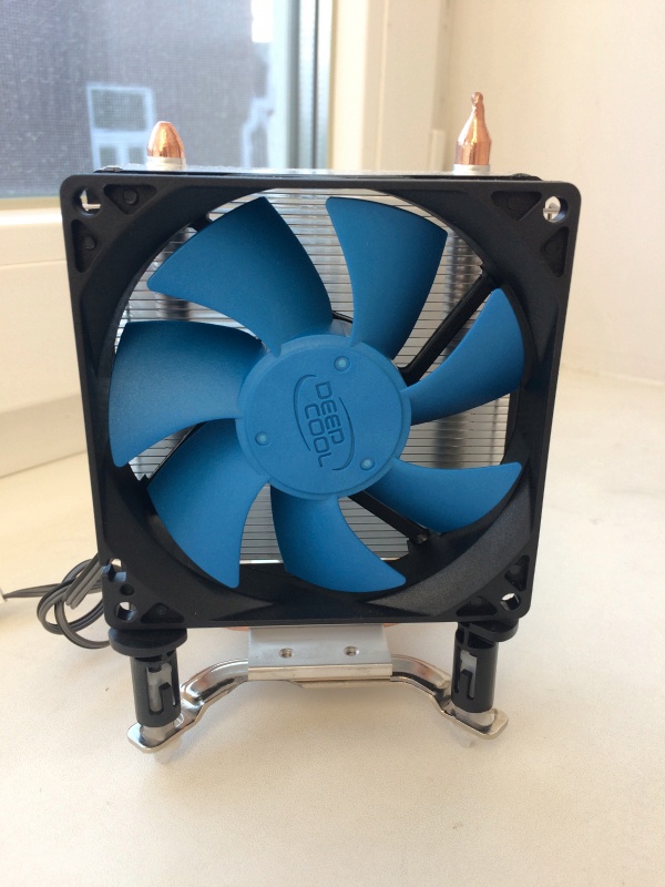 Установка кулера deepcool ice blade 100 на материнскую плату