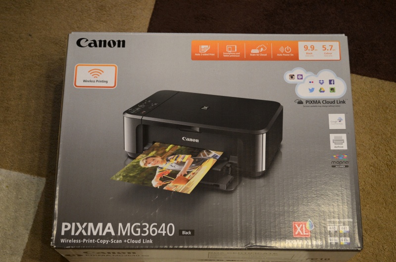 Обзор от покупателя на Струйное МФУ Canon PIXMA MG3640 Black (черный ...
