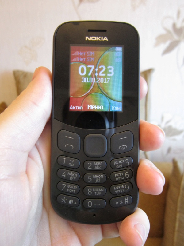Обзор от покупателя на Мобильный телефон Nokia 130 Dual Sim 2017 Ta 1017 Черный — интернет