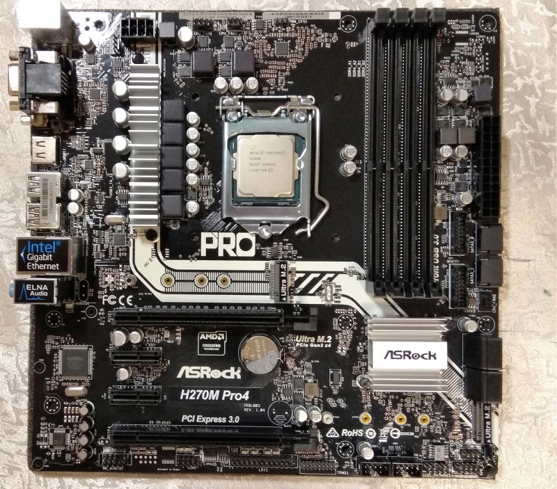 Asrock h270 pro4 какие процессоры поддерживает