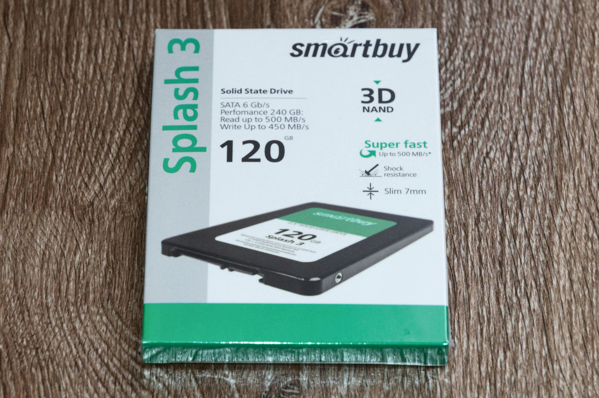 Обзор от покупателя на SSD диск SMARTBUY 2.5" Splash 3 120 Гб SATA III ...