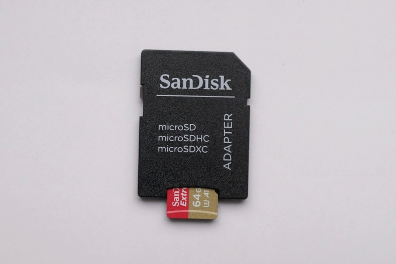 Карта памяти microsdxc uhs i u3 sandisk extreme 64 гб