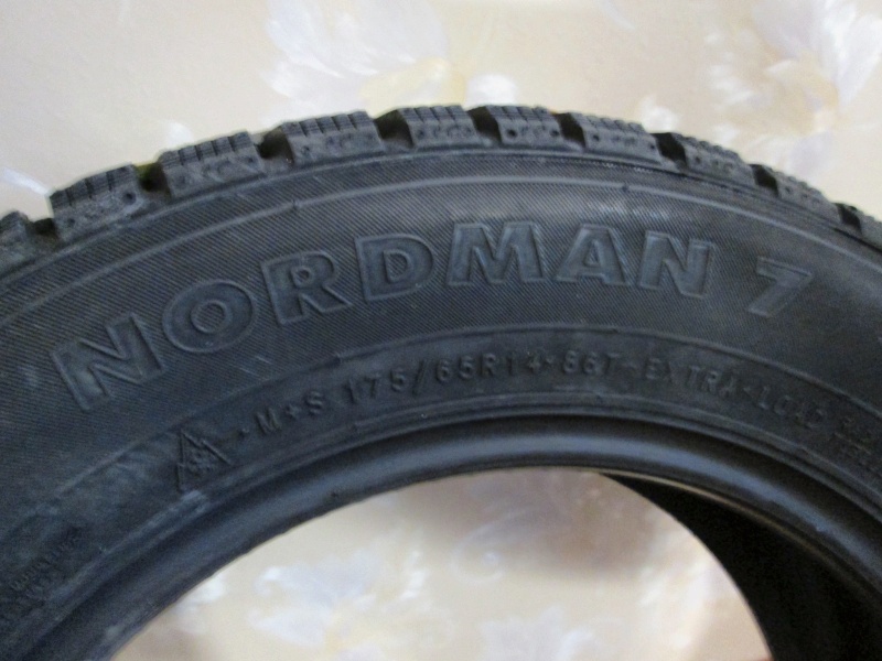 Шины nokian 175 65r14 nordman 7 86t шип