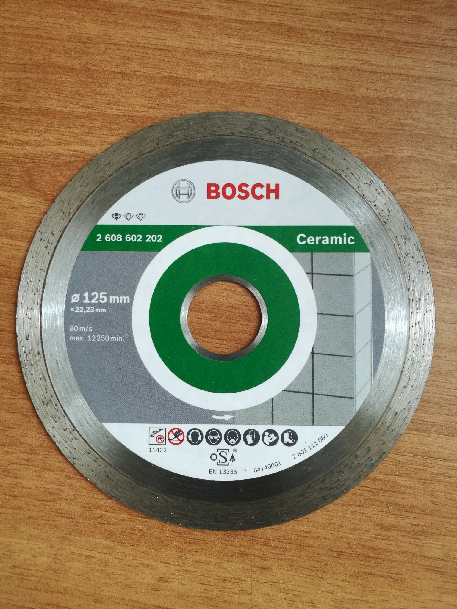 Диск для плитки. 2608602202 Алмазный диск Bosch 125/22.23 керамика. Алмазный диск Standard for Ceramic 125*22,23 мм. Алмазный диск бош 125. Диск бош алмазный 125 керамический.