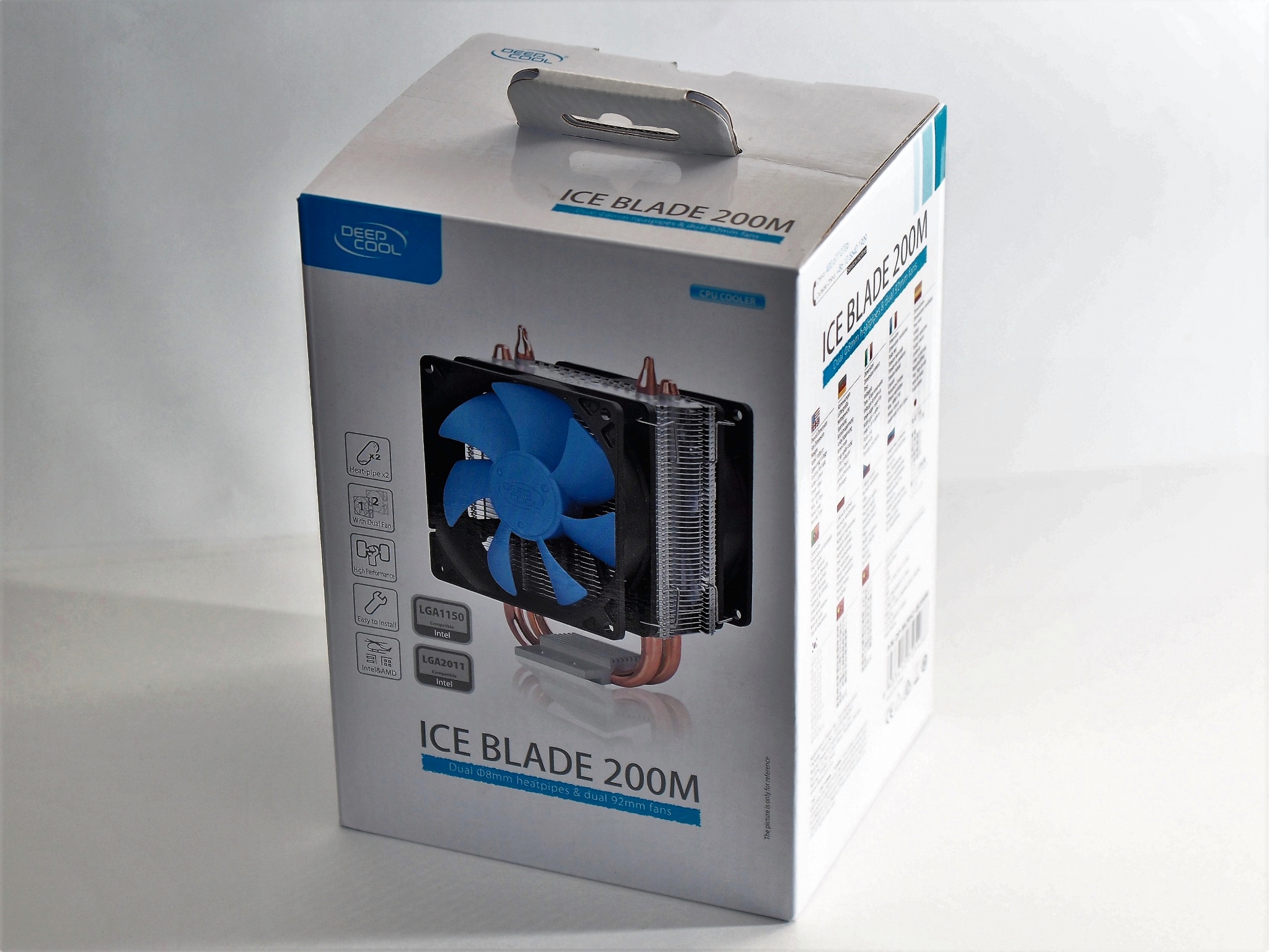 Deepcool ice. Deepcool Ice Blade 200. Deepcool Ice Blade 200m. Deepcool Ice Blade 200m RTL. Кулер Deepcool Ice Blade 200m.