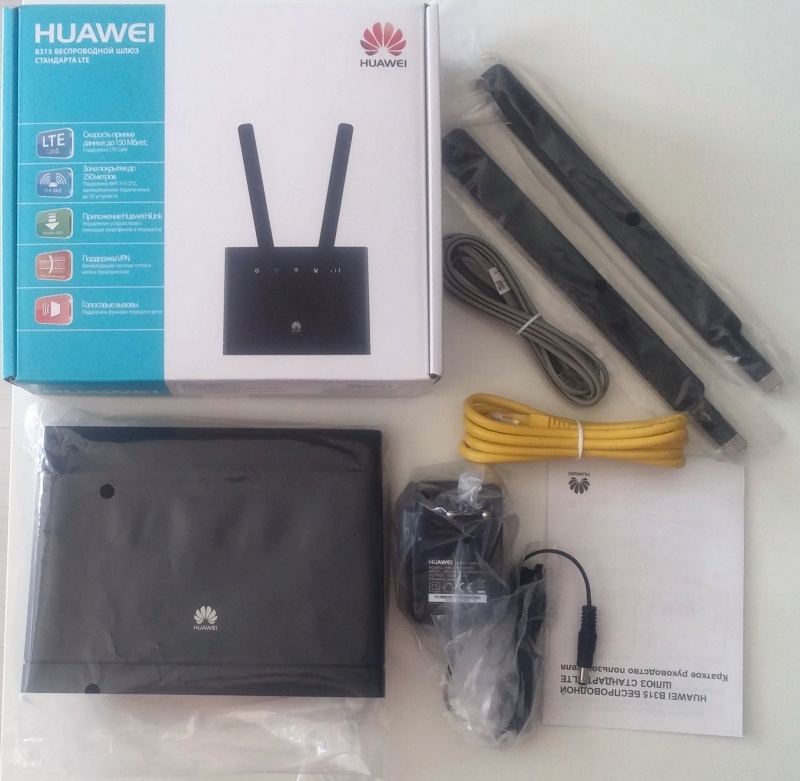 Обзор на Беспроводной маршрутизатор Huawei B315S-22 4G 802.11n 150Mbps black - изображение 7