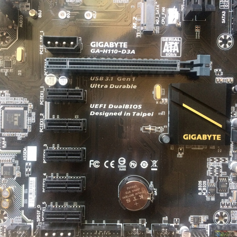 Gigabyte h110 d3a