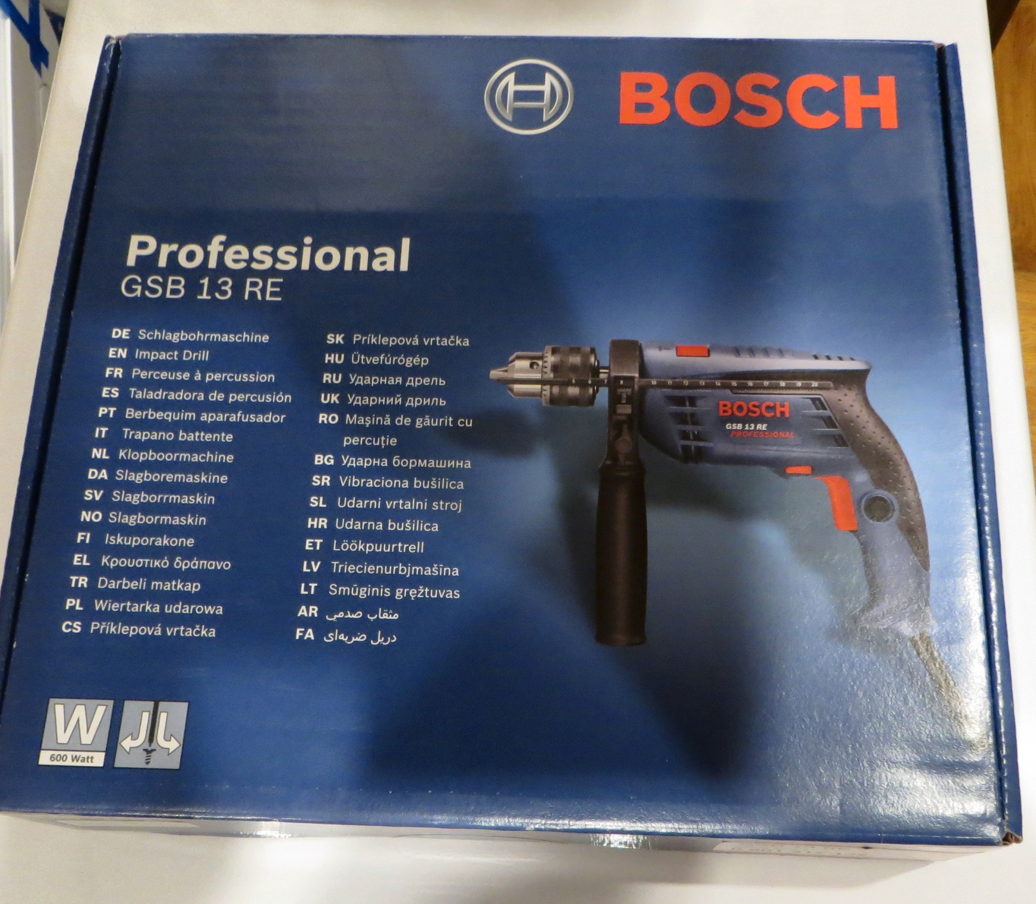 Perceuse à percussion Bosch Professional GSB 13 RE - 600 Watt